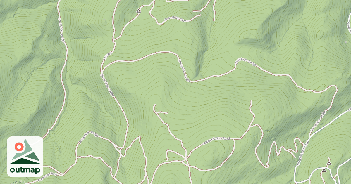 Map of JENNY LIND - PERIGO