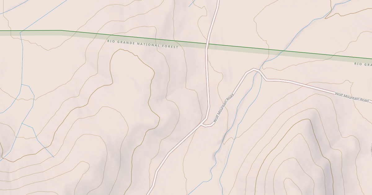 Map preview of SANDERSON