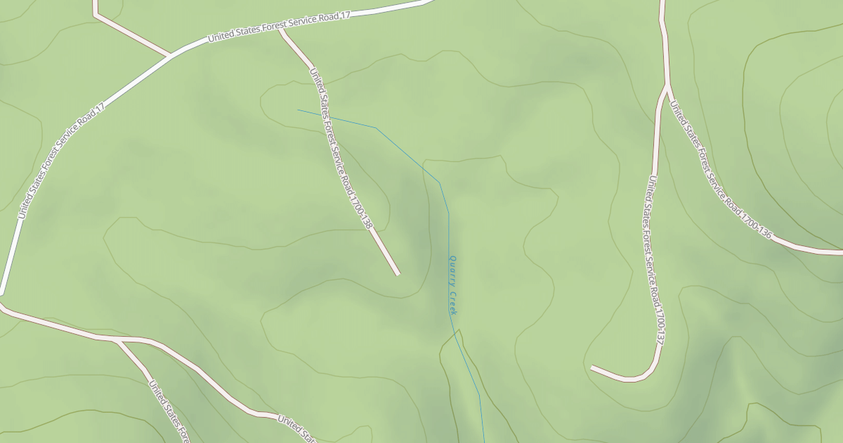 Map preview of USFS Motor Vehicle Use Map Roads {A13521CF-A168-4AFA-B5C6-D2FF05B32339}