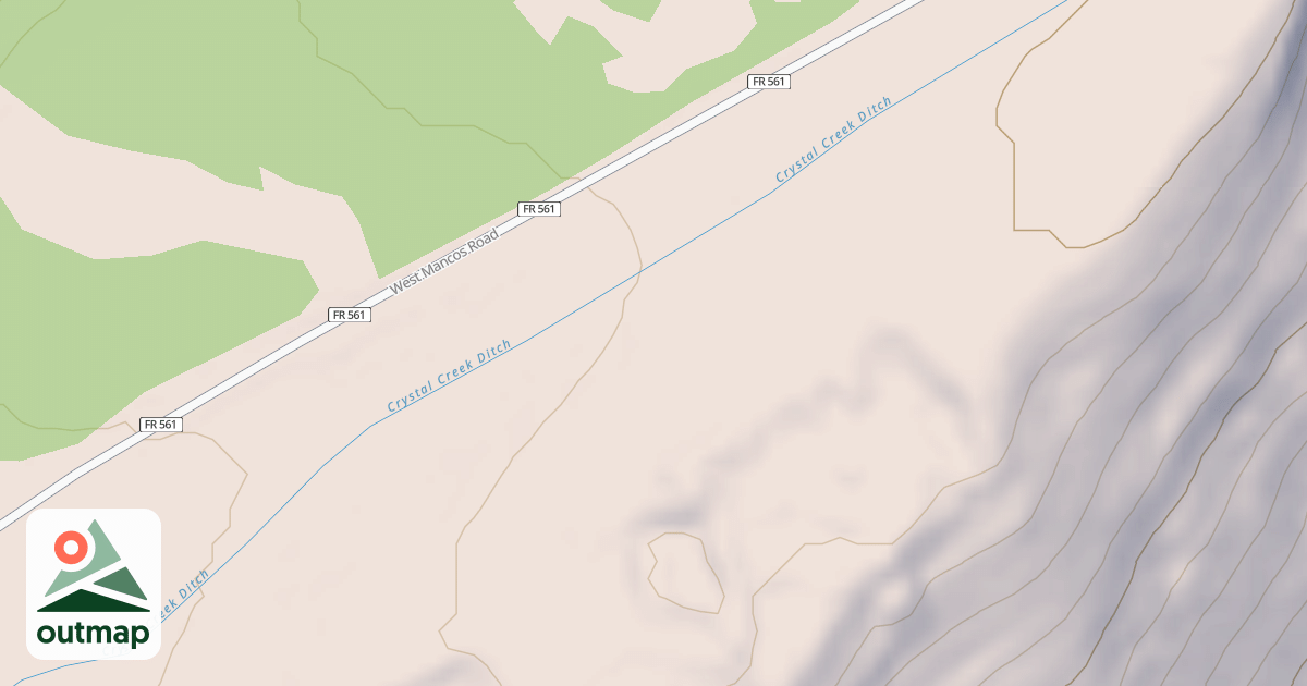 Map of WEST MANCOS I