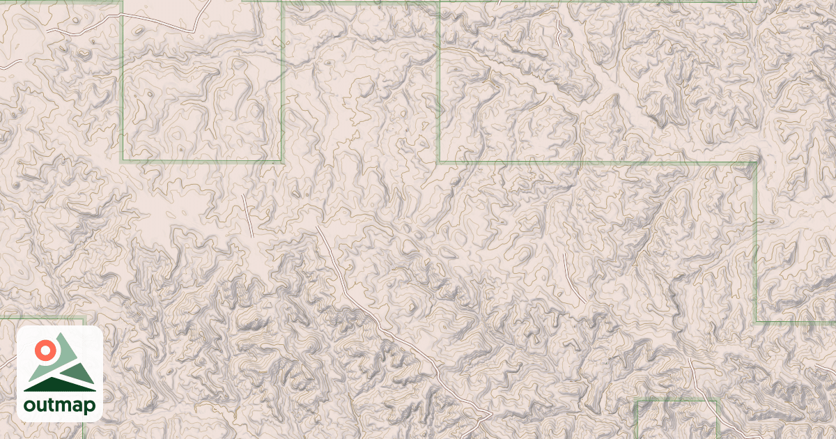 Map of (FDR) N FK PRAIRIE DOG