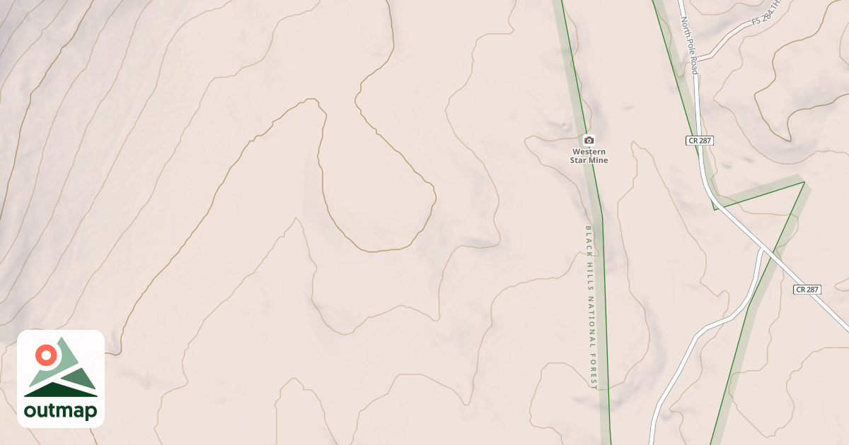 Map of CUSTER LIMESTONE BR 1J