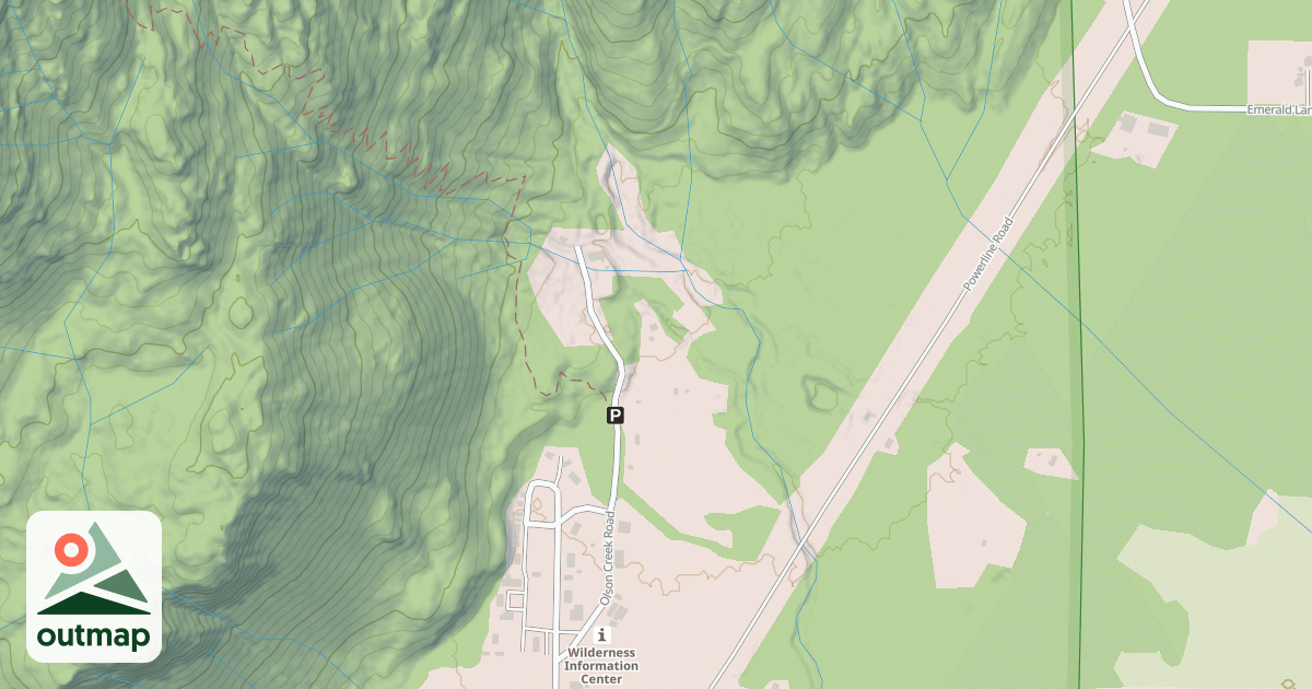Map of OLSON CR