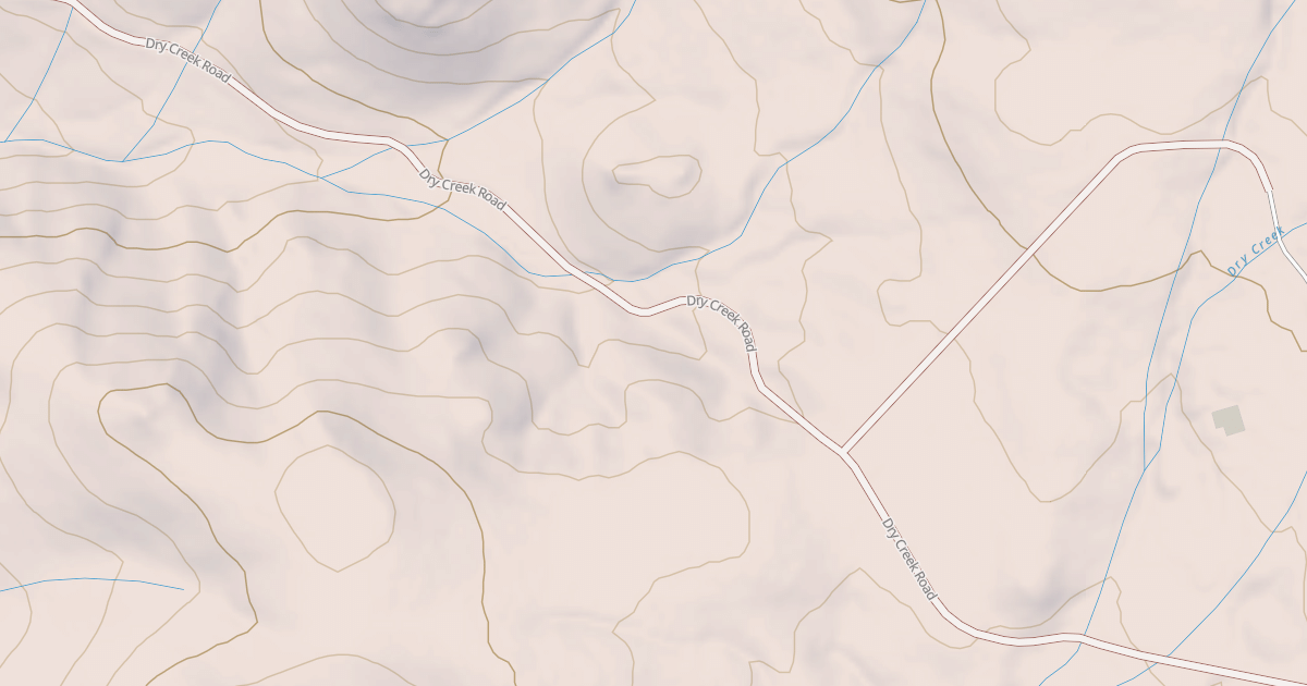 Map preview of DRY CREEK
