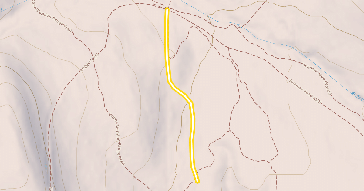 Map preview of Logger's Return