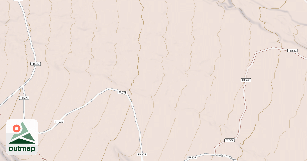 Map of USFS Motor Vehicle Use Map Roads {3D0ABC4E-9713-47FD-B95D-956A040DD6B3}
