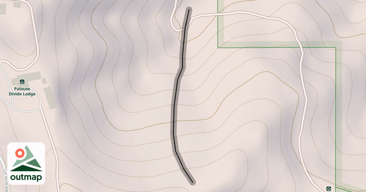 Map of Upper Fork