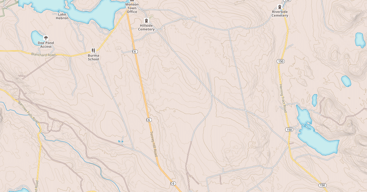Map preview of Maine Statewide ATV Trails 8