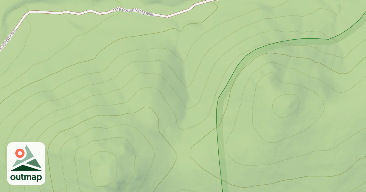 Map of LONG DOCTOR SPUR A