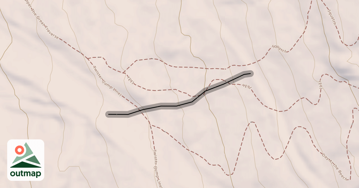 Map of Beech Glades