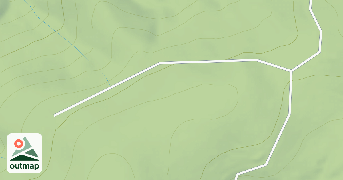 Map of MAGEE RIDGE SPUR B