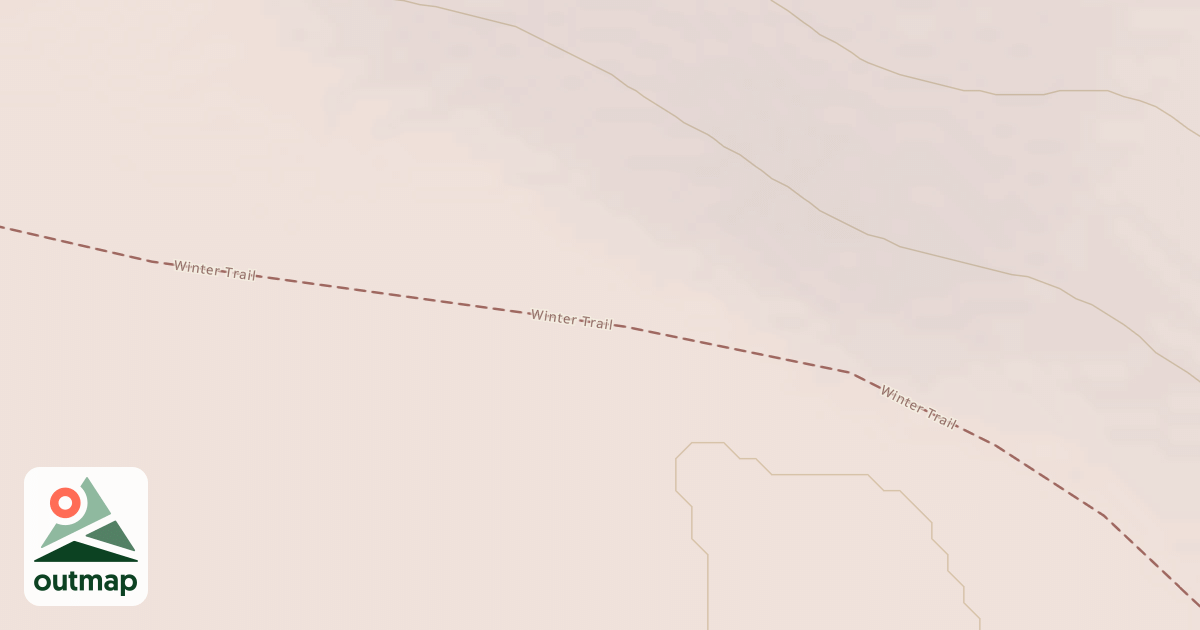 Map of Iditarod National Historic Trail