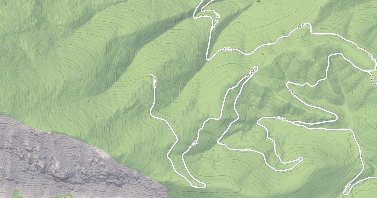 Map preview of (FDR) UPPER SPOON CREEK