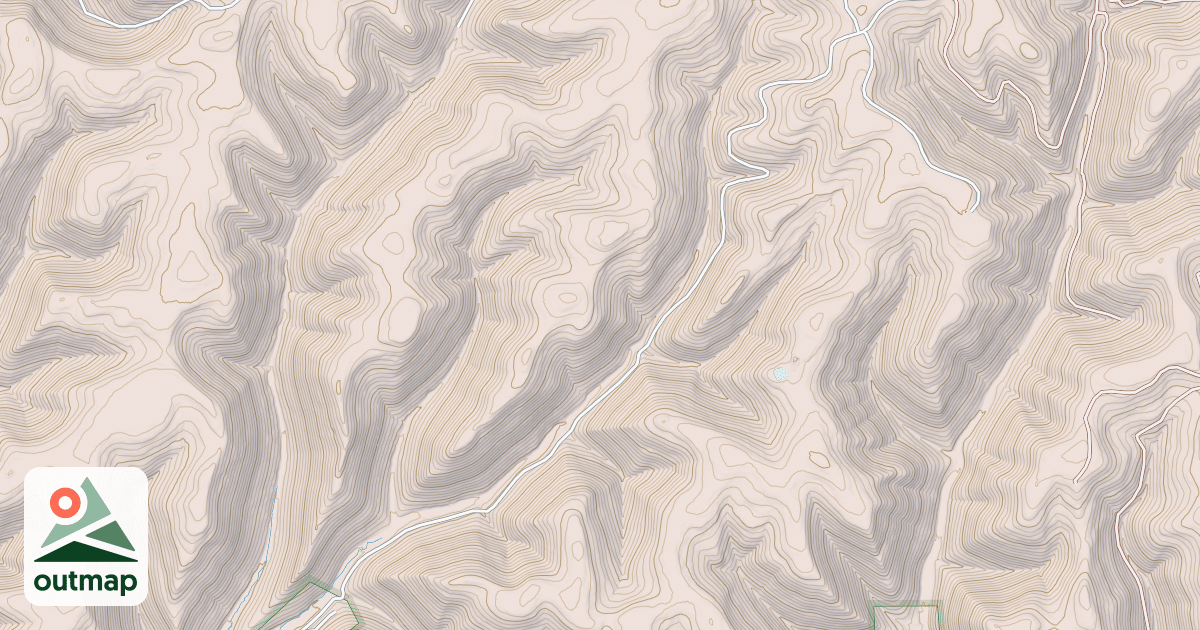 Map of Susquehannock State Forest Snowmobile Trails