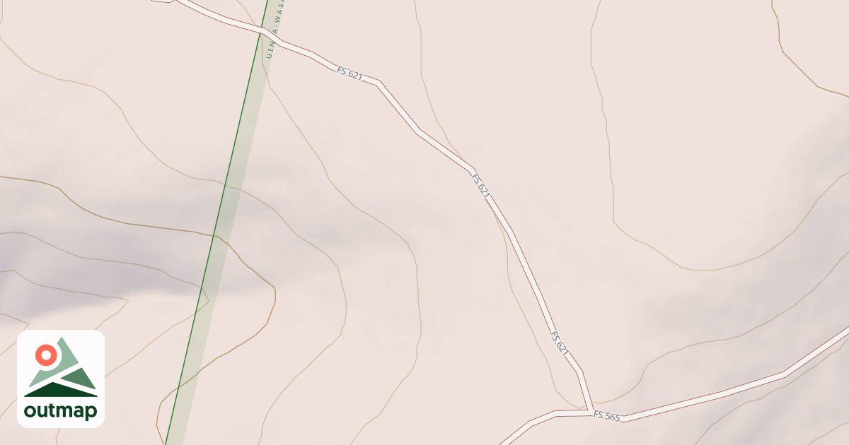 Map of ELDERBERRY DITCH SPUR