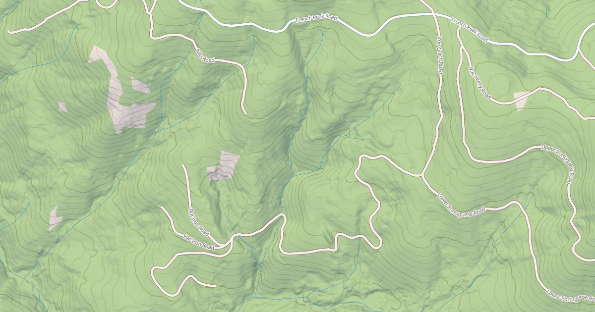 Map preview of IRON GULCH