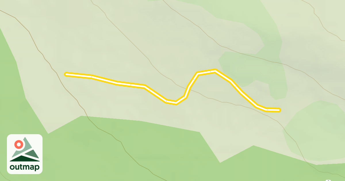 Map of Alpine Meadows Loop