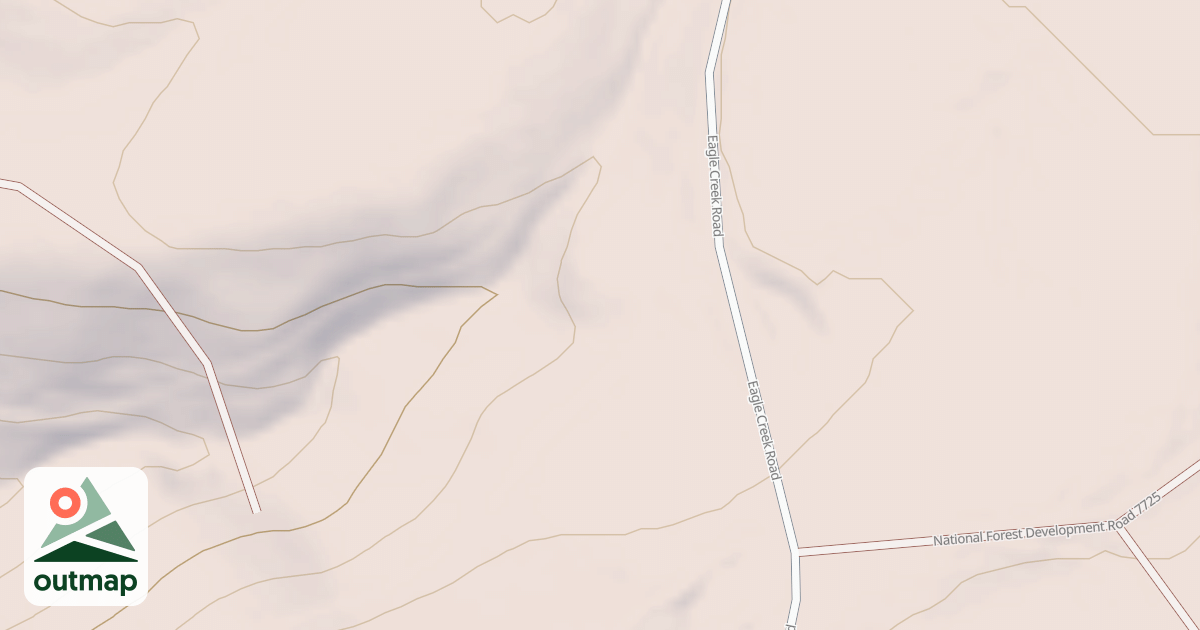 Map of USFS National Forest System Roads {58975AB6-627F-4829-831C-2D837417F84A}
