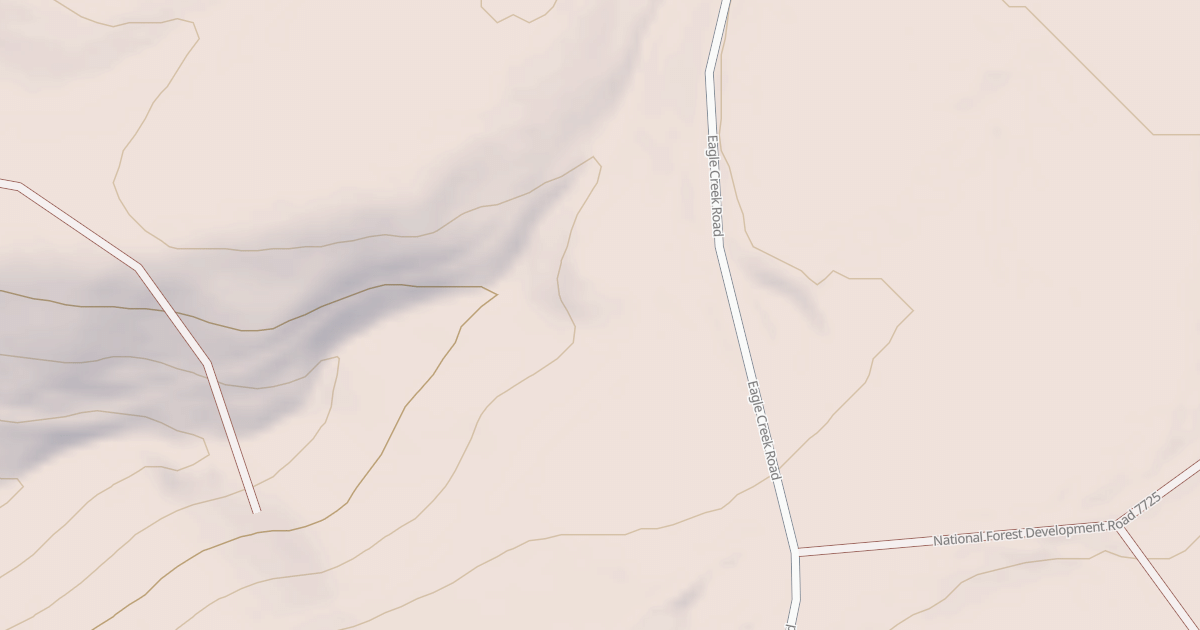 Map preview of USFS National Forest System Roads {58975AB6-627F-4829-831C-2D837417F84A}