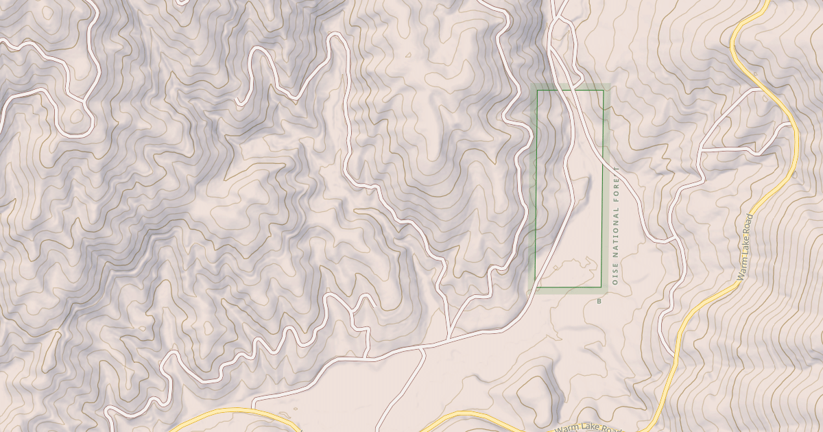 Map preview of GOLD FORK MEADOW