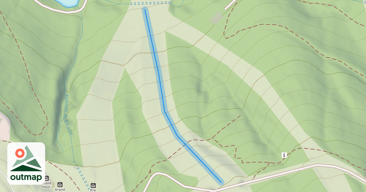 Map of Stade de Slalom