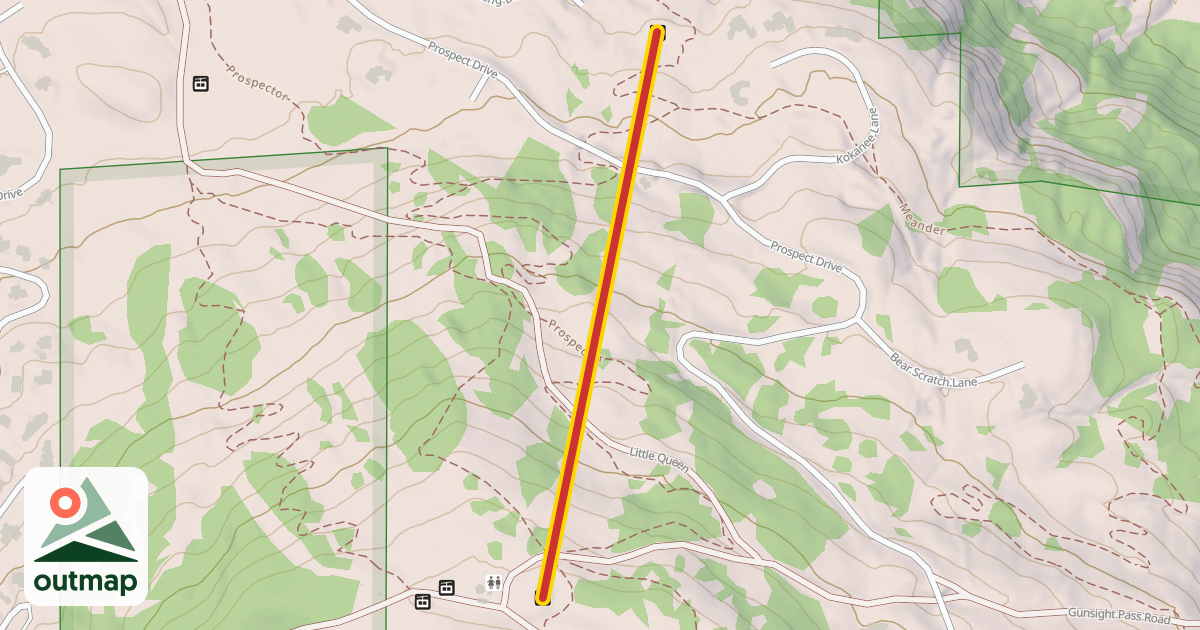 Map of Prospect Lift