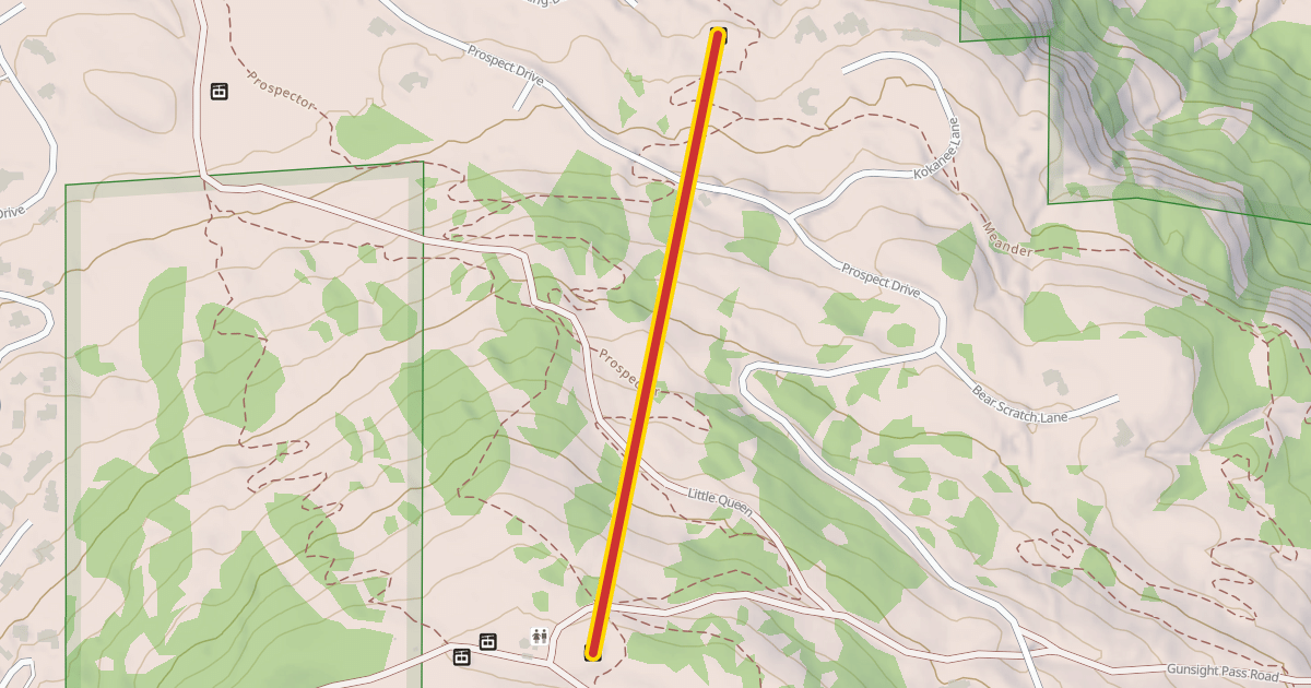 Map preview of Prospect Lift