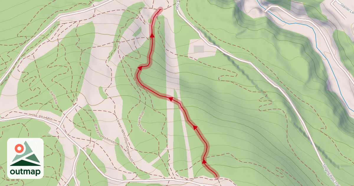 Map of Lower Joyride