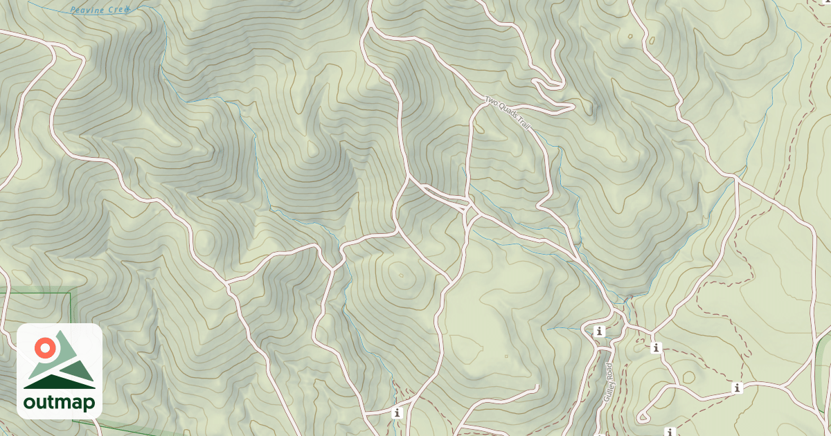 Map of Hook Trail