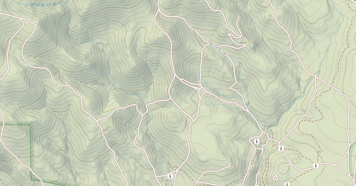 Map preview of Hook Trail