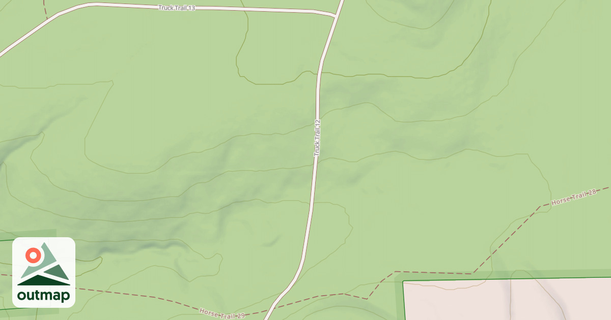Map of Truck Trail 12