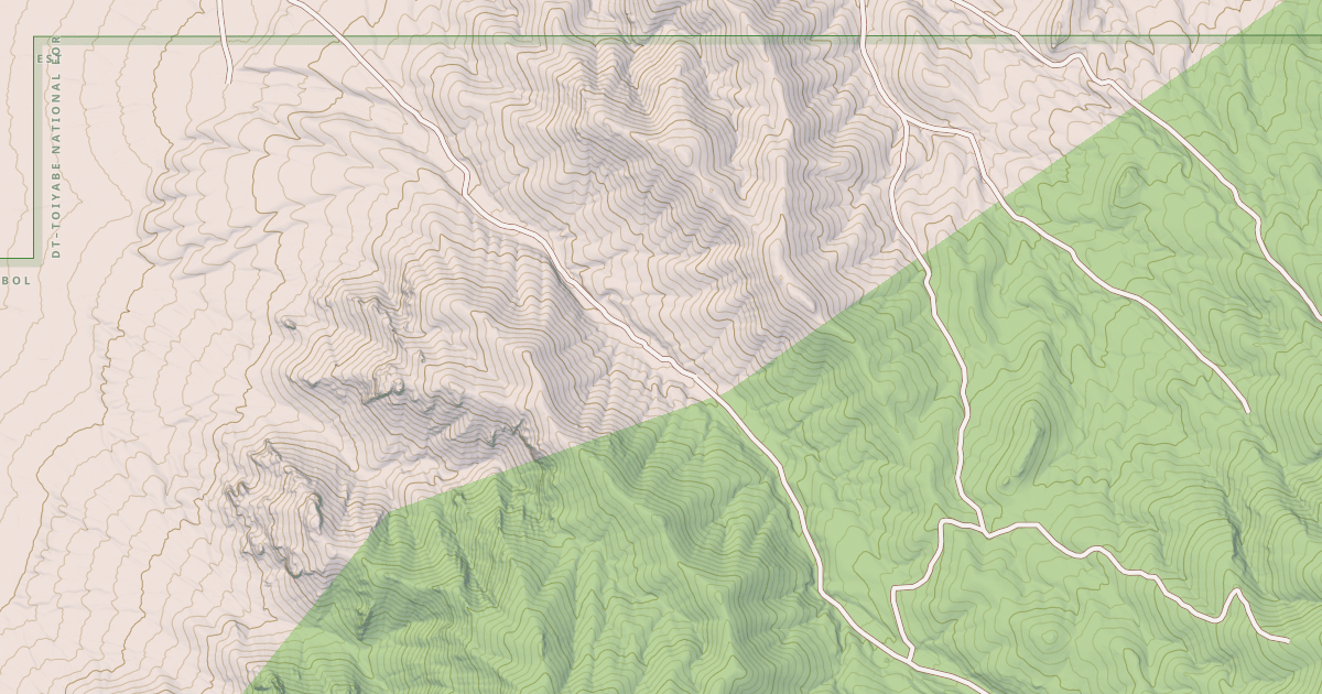 Map preview of IRWIN CANYON