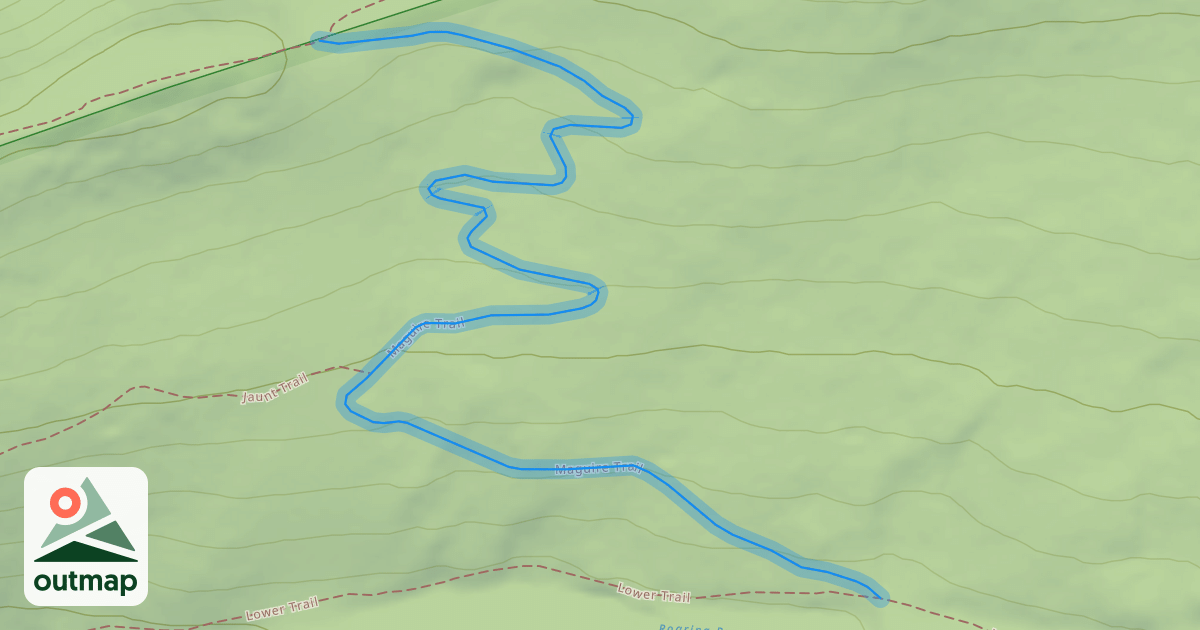 Map of Maguire Trail