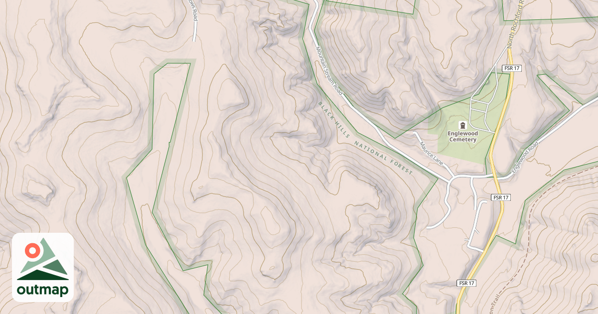 Map of FROSTY MEADOWS BR 1A