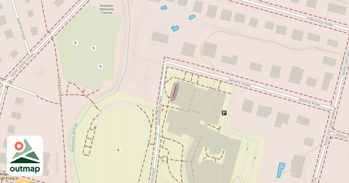 Map of Climbing Wall