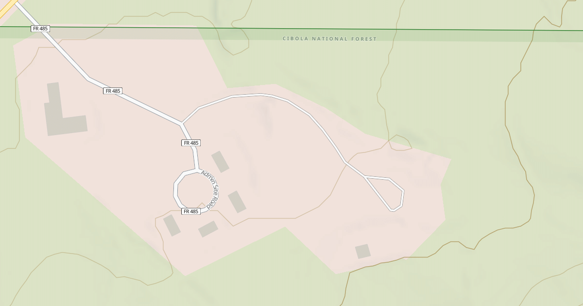 Map preview of USFS National Forest System Roads {D7AA3277-441F-42BE-B490-246A54E38DF2}