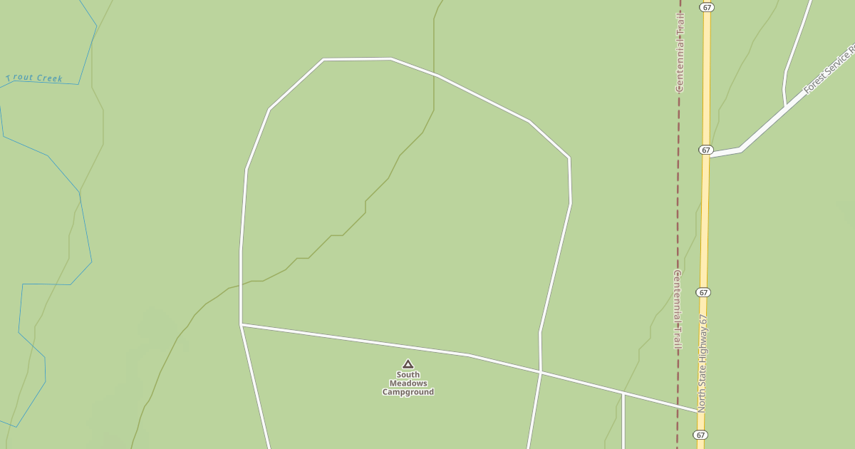 Map preview of SOUTH MEADOWS CG CENTER RD N