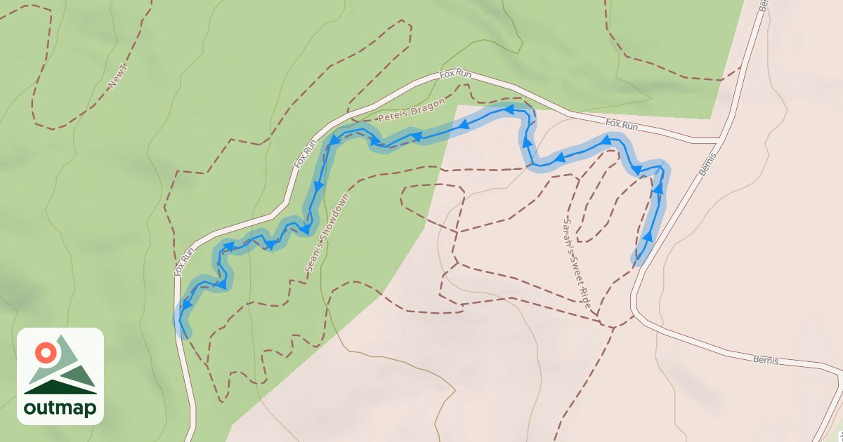 Map of Lou Lou's
