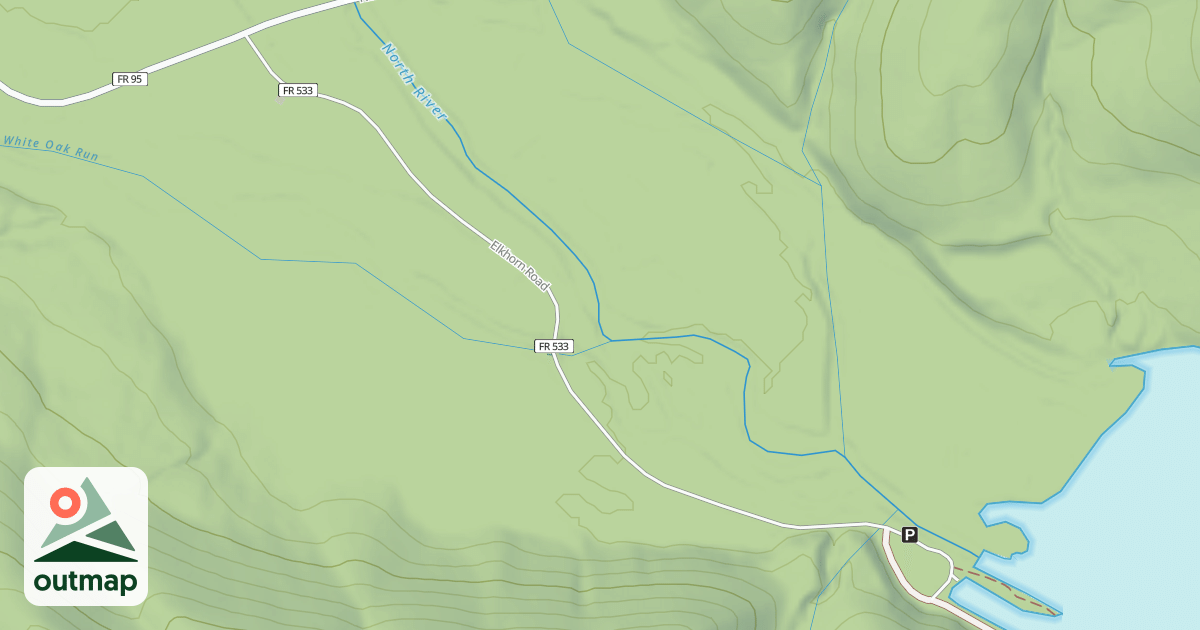 Map of ELKHORN