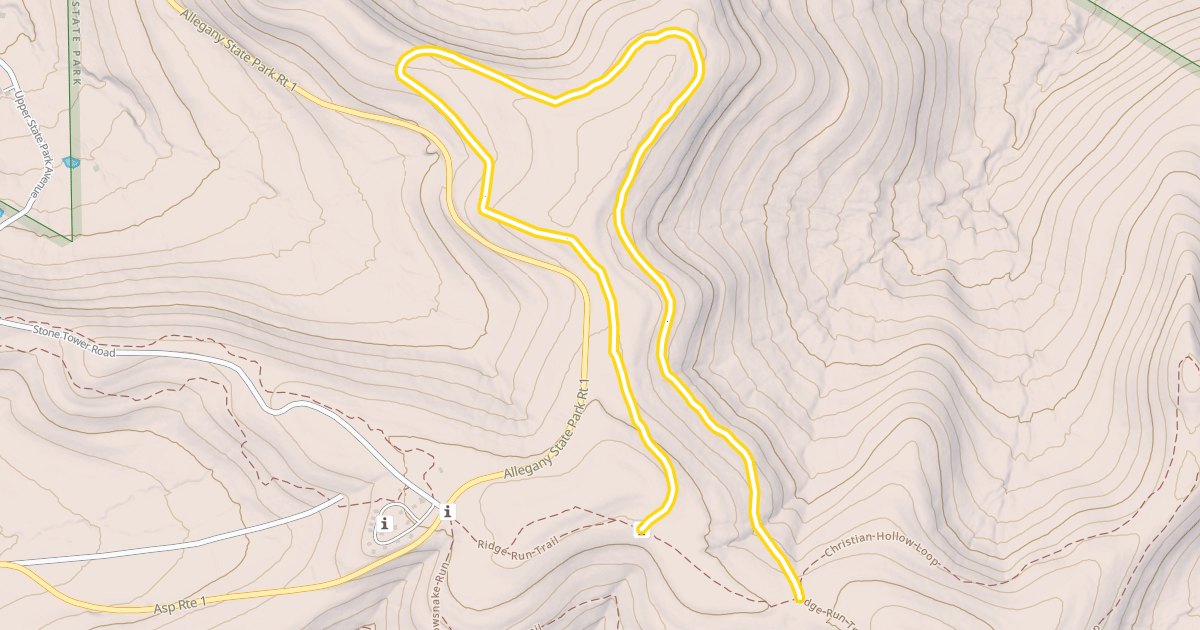 Map preview of Sweetwater Trail