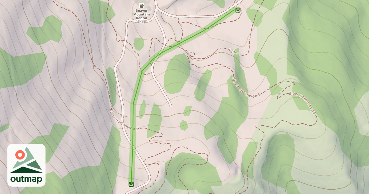 Map of Little Beaver