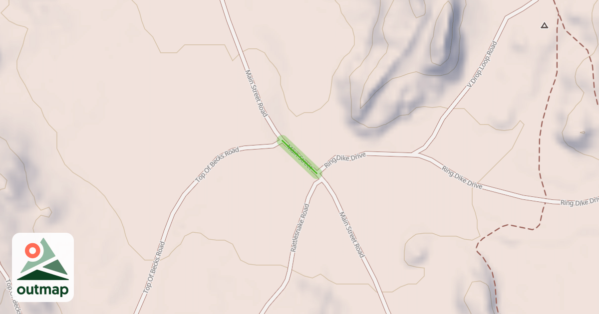 Map of Main Street