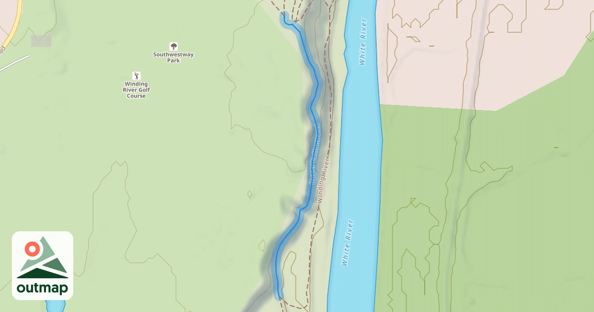 Map of Upper Cottonwood
