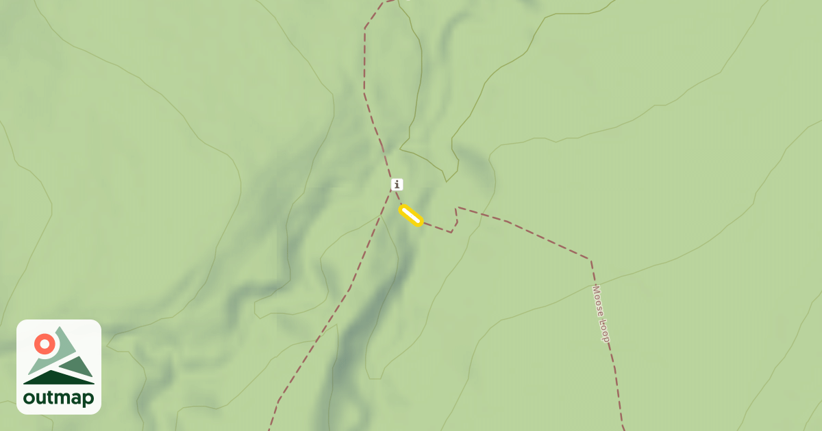 Map of Moose Loop