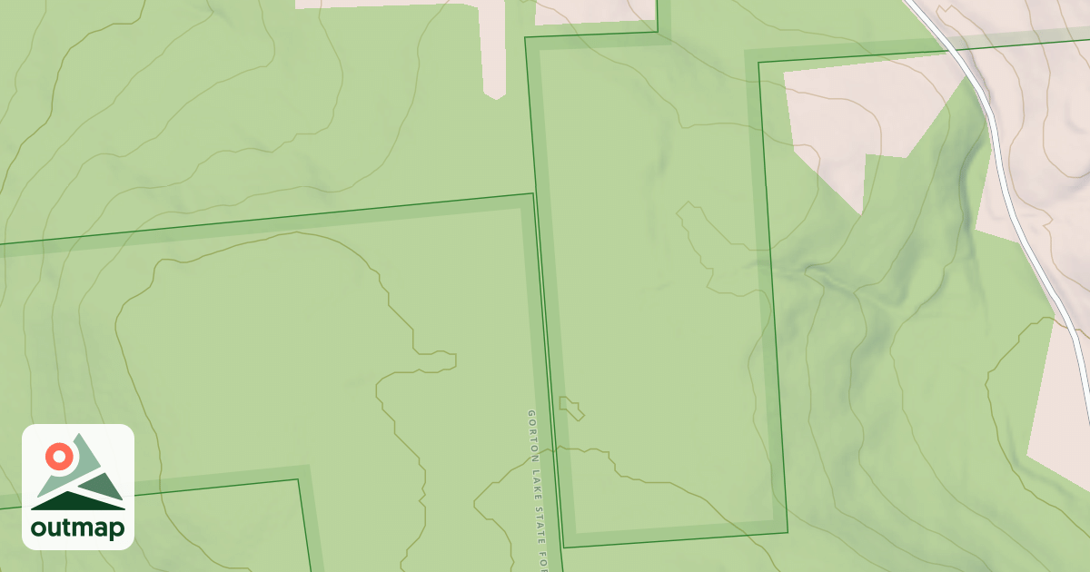 Map of Snowmobile Trail