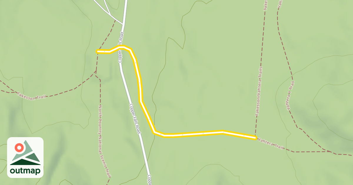 Map of Takesson Trail