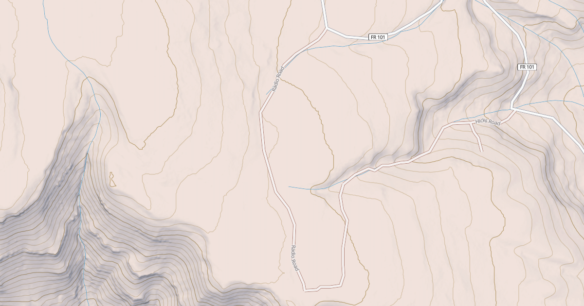 Map preview of RADIO