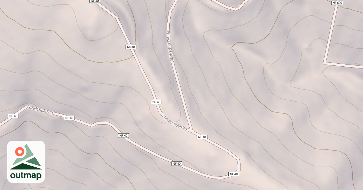 Map of BRUSHY