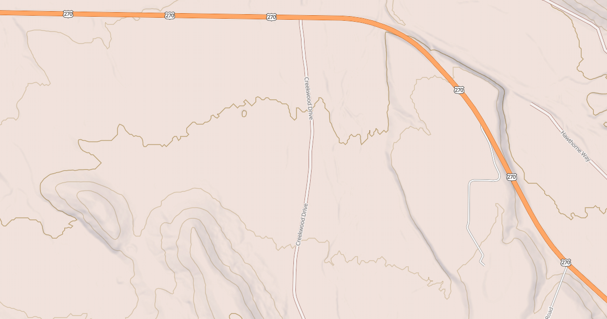 Map preview of ROCK CREEK