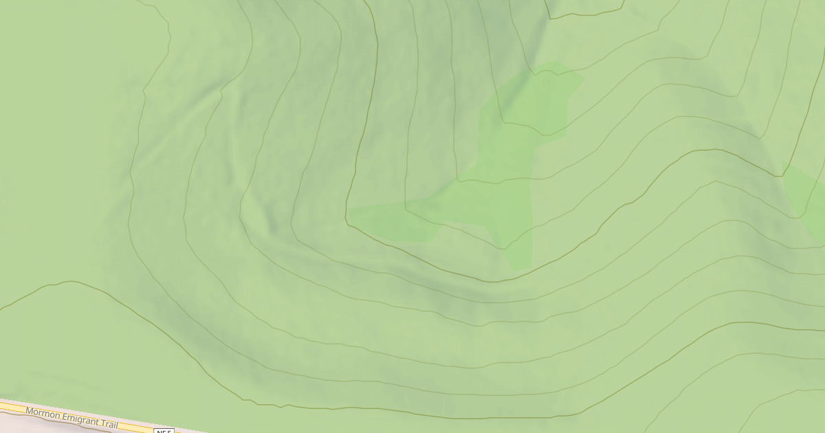 Map preview of BROWN ROCK